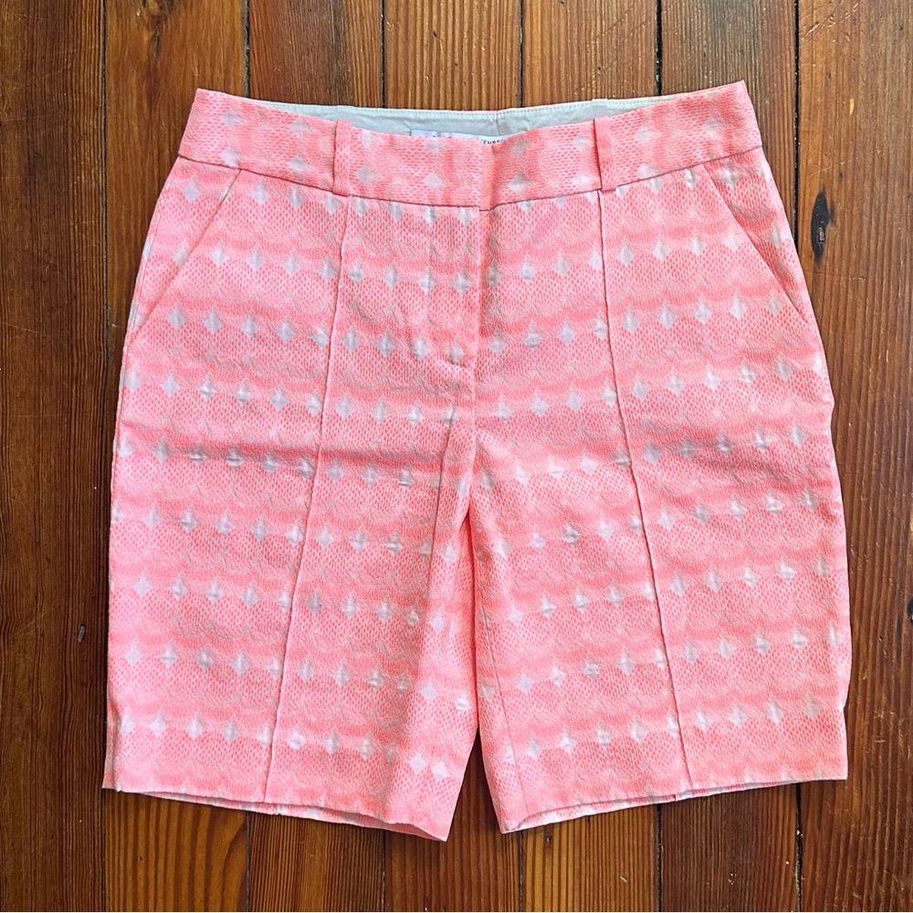 Vintage 00s Diane von Furstenberg New Boymuda Circle Stitch short 0